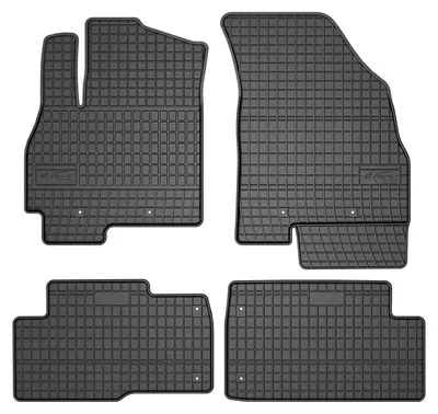 Productafbeelding van Rubberen automatten voor Chery Tiggo 4 vanaf 2024 (crossover) – 4-delig, zwart, op maat