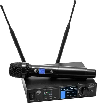 Produktbild von OMNITRONIC UHF-601 1-Kanal Funkmikrofon-System 823-832/863-865 MHz