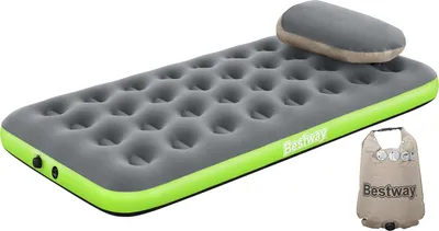 Produktbild von Bestway® Single-Luftbett Roll & Relax mit Kissenpumpe 188 x 99 x 22 cm