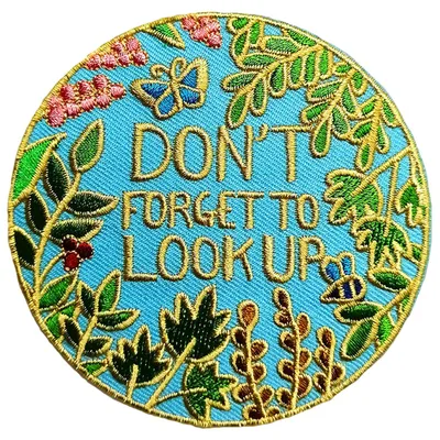 Aufbügelpatch, Stickerei, 80 x 80 mm, 1 Stück