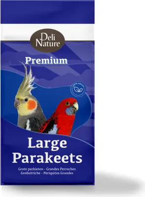Productafbeelding van Premium grote parkiet 1kg Deli nature