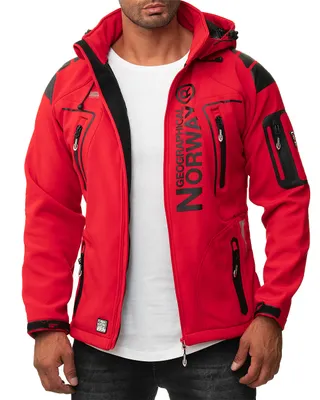Produktbild von Geographical Norway Herren Regular Fit Softshelljacke techno men Red XXL