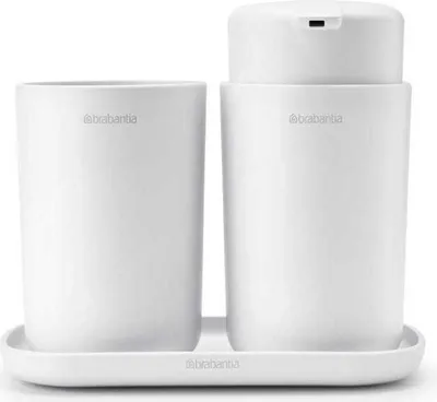 Obrázok produktu pre Brabantia Seifenspender Set White, Biela, Voľne stojace, 3 kusov