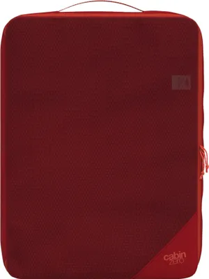 A red Cabin Zero Classic Packtasche 35 cm is shown against a white background.