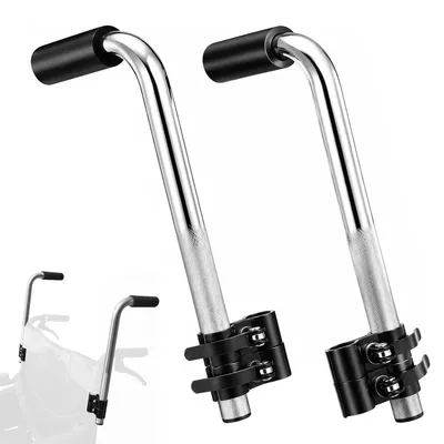 Obrázek produktu pro Solidchoice - 2 kusy ergonomického prodloužení pro invalidní vozík s protiskluzovou rukojetí