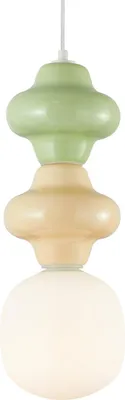 Productafbeelding van ITALUX Hanglamp Latera, geel, E14, 40W