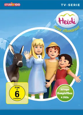 Produktbild von Heidi (CGI) - Staffel 2 - Komplettbox, 26 Folgen [4 DVDs]