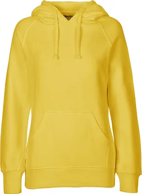 Produktbild von Neutral O83101 | Damen Hoodie / Kaputzenpulli / 100% Fairtrade-Baumwolle - Farbe: Yellow - Größe: M