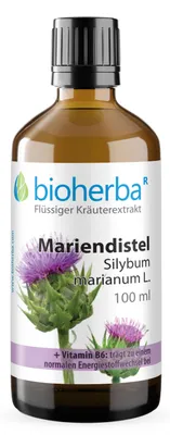 Produktbild von Bioherba Mariendistel Silybum marianum L. Tropfen Tinktur 100 ml