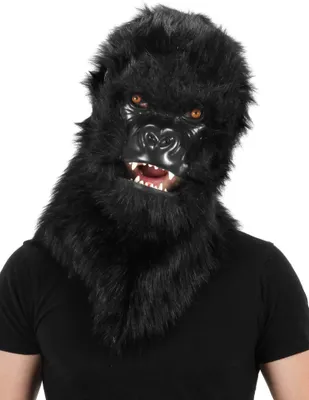 Produktbild von Gorilla Maske mit beweglichem Mund