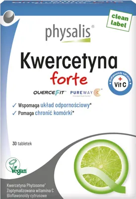 KWERCETYNA FORTE 30 TABLETEK - PHYSALIS