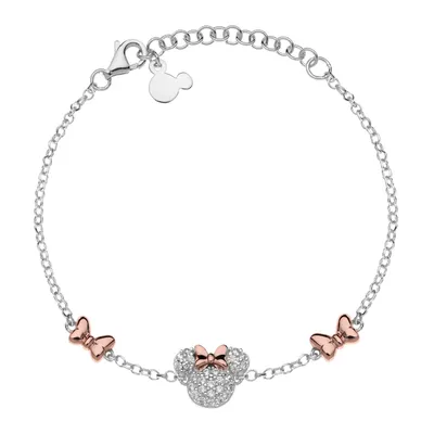 Productafbeelding van Armbanden, Disney, zilveren collectie, Minnie Mouse - voor kinderen
