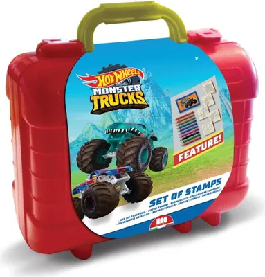 Produktbild von Multiprint Hot Wheels Schreinset Rot Rot One Size