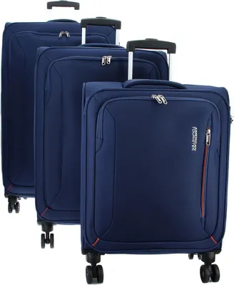 Produktbild von American Tourister Hyperspeed TSA Trolley L / M / S Combat Navy dunkelblau 80cm