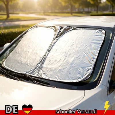 Produktbild von SEAMETAL Auto Sonnenschutz Windschutzscheibe Faltbar