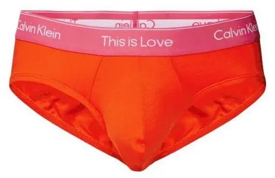 Produktbild von Calvin Klein - "This Is Love" Slips für Herren NA1101 (S) (Rot/Pink)