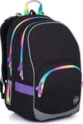 Produktbild von Der schwarzer Schulrucksack Topgal KIMI 25010
