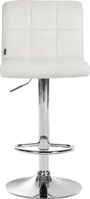 Produktbild von Barhocker HLO-CP289 Samt chrom  creme