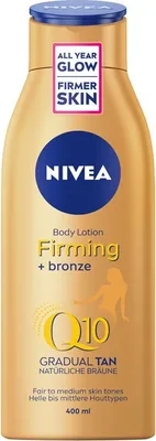 Obrázek produktu pro Zpevňující tónovací tělové mléko Q10 Firming + Bronze (Body Lotion) 400 ml