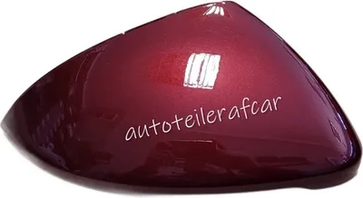Produktbild von Spiegelkappe Abdeckung Gehäuse lackiert Für VW GOLF VII SPORTSVAN TOURAN rot LA3R
