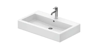 Produktbild von DURAVIT 0454800000 Waschtisch Vero 800 mm mit ÜL, mit