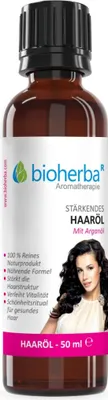 Produktbild von Bioherba Stärkendes Haaröl mit Argan 50 ml