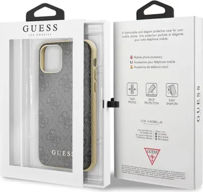 Produktbild von Guess 4G Collection Na Iphone 11 / Xr - Szare