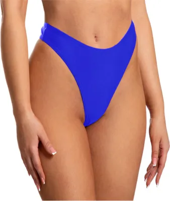 Zdjęcie produktu dla Aquarti damskie figi bikini stringi, kolor: chabrowy, rozmiar: 42