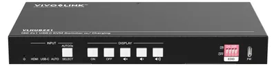 Produktbild von VivoLink VLHUB221 - 2x1 Switcher / Audio Disembedder