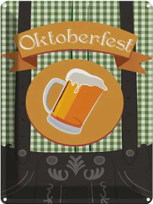 Produktbild von vianmo Blechschild 40x30 cm Alkohol Bier  Feiern Party