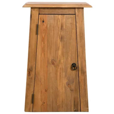 Immagine prodotto di Mobile da Bagno a Parete in Legno Massello di Pino 42x23x70 cm