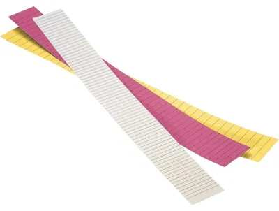 Produktbild von Markierungsstreifen 4mm Strichabstand VE=10 Stück weiß