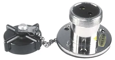 Image de Talamex Prise double 2 pôles 3 A Argent Argent Taille unique