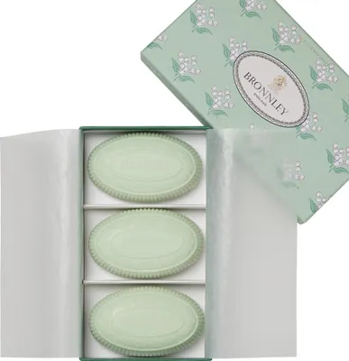 Produktbild von Bronnley Seife Lily of the Valley 3 x 100g