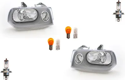 Produktbild von Scheinwerfer passend für Citroen Jumpy U64 U65 03- Leuchtmittel Satz L R 9406208288 0009406208288 620828 620830 6208E8 9467119588 94062 Johns