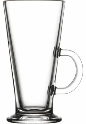Produktbild von 36x Pasabahce Colombian Latte Macchiato-Glas mit Henkel 260 ml