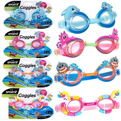 Produktbild von Sportx Kids Zwembril Dieren 2 Sterren Assorti