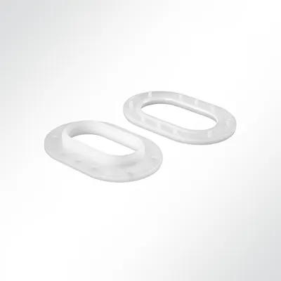 Produktbild von Lysel® Ovalöse 40x21mm Kunstsoff Plastik Nylon LKW-Plane PKW-Plane Planenösen  (10 Stück)