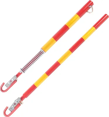 Immagine prodotto di gancio di traino da 5000 kg, struttura in acciaio resistente, design ammortizzato, giallo