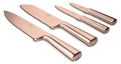 Produktbild von Berlinger Haus 4-teiliges Messer-Set BH-2977 Roségold