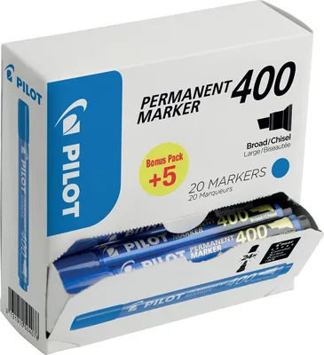 Produktbild von PILOT PEN 400 Permanentmarker 1.0 - 4.0 mm Blau