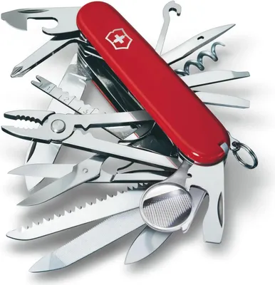 Produktbild von Victorinox Swiss Champ Offiziersmesser 1.6795 Taschenmesser 33 Funktionen rot