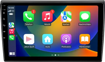 Zdjęcie produktu dla Android Autoradio 9 Zoll 64GB do Fiat Bravo (2007-2012) z CarPlay i Android Auto, nawigacją i Bluetooth