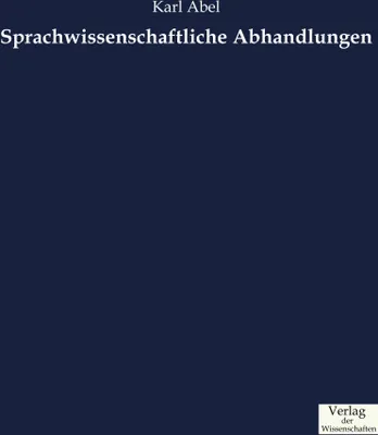 Produktbild von Sprachwissenschaftliche Abhandlungen