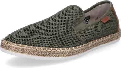 Zdjęcie produktu dla Rieker męskie buty wsuwane zielony, Rozmiar buta:40 EU