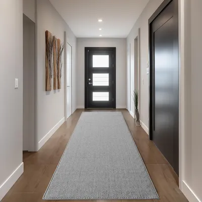 Zdjęcie produktu dla Homebyhome Dywan Salon Jednokolorowy Bouclé P?telkowy Styl Skandynawski Trwa?y Mi?kki do Sypialni, Rozmiar: 80x250 cm
