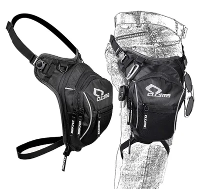 Taktische Beintasche, 2,8–4,6 L, 1680D Oxford, schwarz
