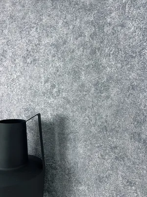 Produktbild von NEWROOM Tapete Jabril Grey Grau Vliestapete - Modern Unifarbe Struktur Germany
