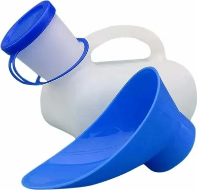 Produktbild von Urinal für MännerundFrauen,Unisex-UrinalfürsAuto,1000 ml,tragbares,wiederverwendbares Reise-Urinal,Urin-Sammelflasche für die MobilitätältererMenschen