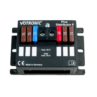 Obrázok produktu pre Votronic 3203 Plus-Distributor 6 Rozdeľovač prúdu Karavan Obytný automobil Prúd